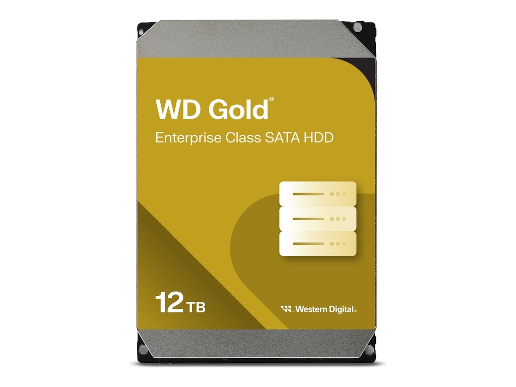 WD Gold WD122KRYZ - Festplatte - Enterprise - 12 TB - intern - 3.5" (8.9 cm)