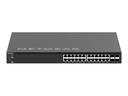 Netgear AV Line M4350-24X4V - Switch - L3 - managed - 24 x 100/1000/2.5G/5G/10GBase-T (PoE+)