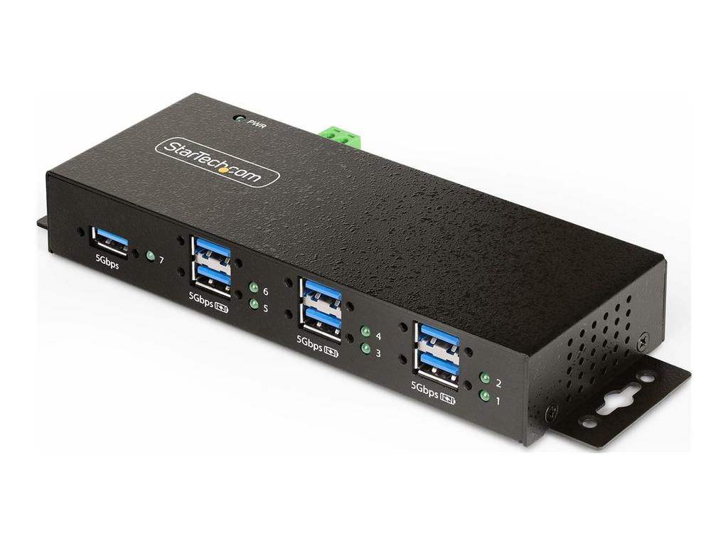 StarTech.com 7-Port Managed USB Hub with 7x USB-A