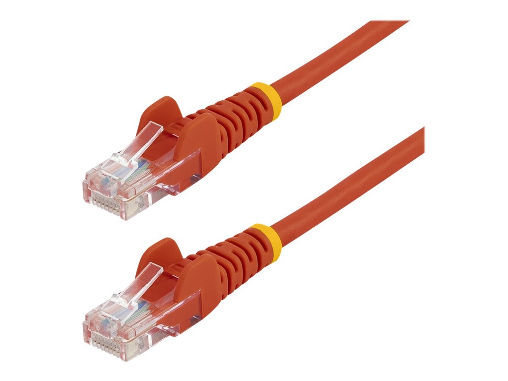 StarTech.com Startech 5m Cat5e Ethernet Netzwerkkabel Snagless mit RJ45 - Cat 5e UTP Kabel - Rot - Netzwerkkabel - RJ-45 (M)