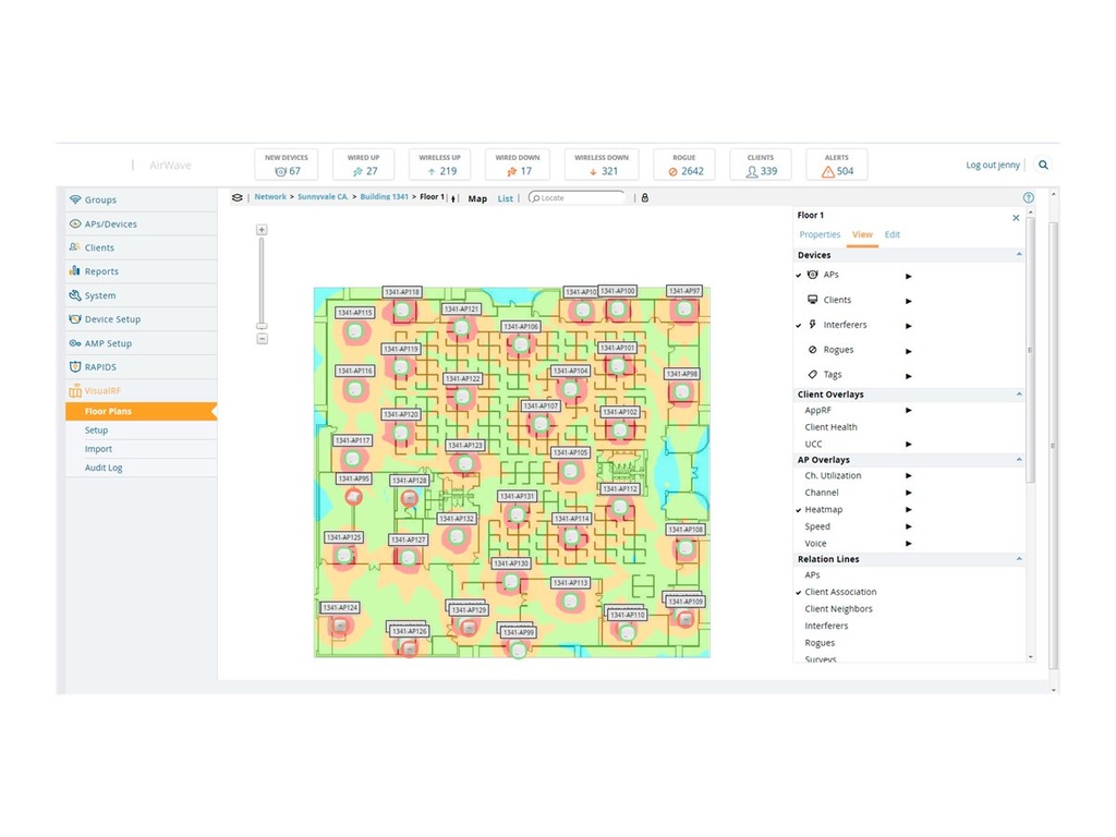 HPE Aruba AirWave - Failover-Lizenz - 1000 Geräte