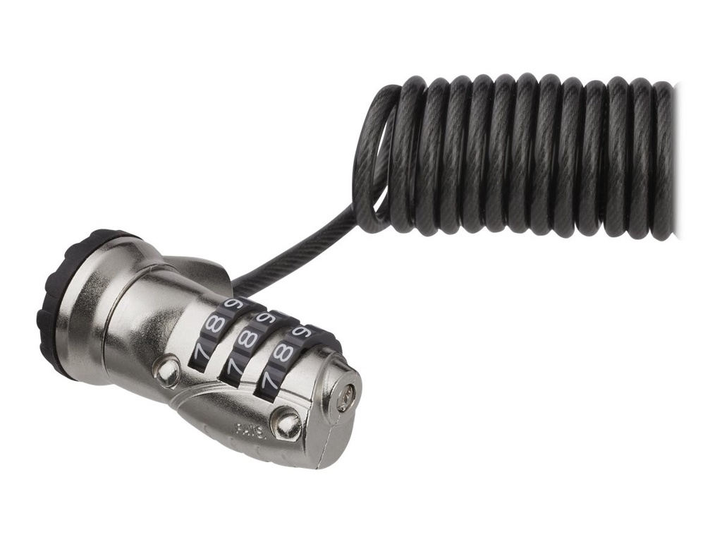 StarTech.com Laptop-Kabelschloss (mit 1,8 m Spiralkabel