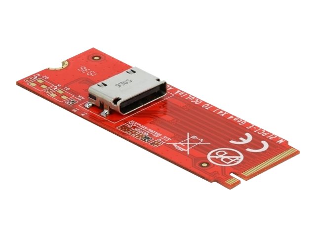 Delock Schnittstellenadapter - M.2 - M.2 NVMe Card