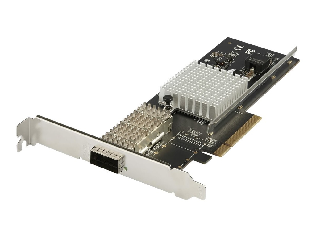 StarTech.com Startech 1 Port 40G QSFP+ Netzwerkkarte - Intel XL710 Open QSFP+ Converged Adapter - PCIe x8 40 Gigabit NIC - 40GbE LWL LAN Karte - Dell PowerEdge HPE ProLiant (PEX40GQSFPI)
