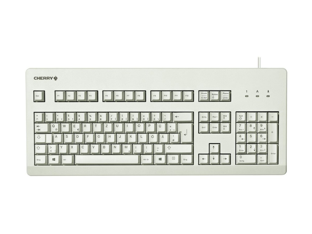 Cherry G80-3000 - Tastatur - PS/2, USB - USA