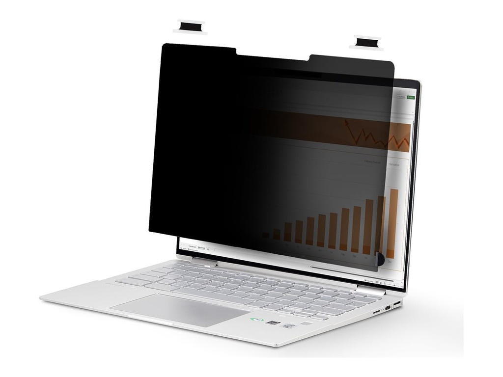 StarTech.com 14-inch 16:9 Touch Privacy Screen, Anti-Glare Privacy Filter, Laptop Monitor Screen Protector with +/- 30 Deg. View Angle, Flip-Over - 51% Blue Light Reduction (14LT-PRIVACY-SCREEN)