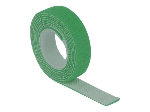 Delock Klettverschluss - 1 m - grün