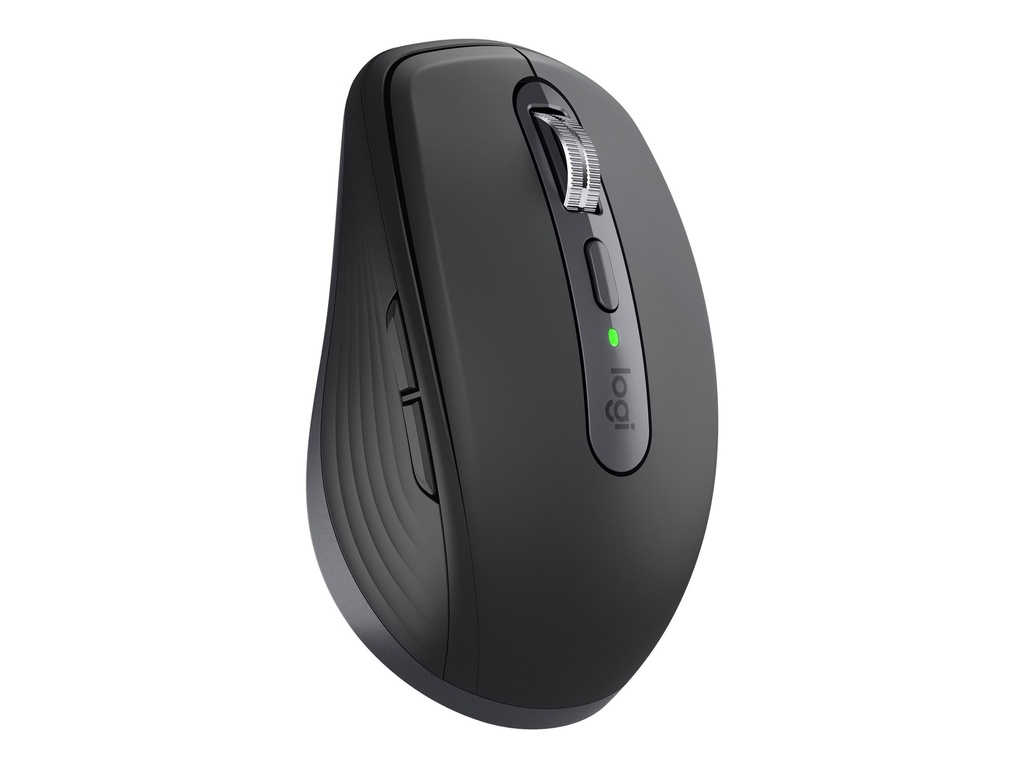 Logitech MX Anywhere 3 - Maus - Laser - 6 Tasten - kabellos - 2.4 GHz, Bluetooth - kabelloser Empfänger (USB)