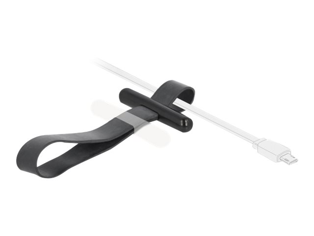 Delock Kabelbinder - Schwarz