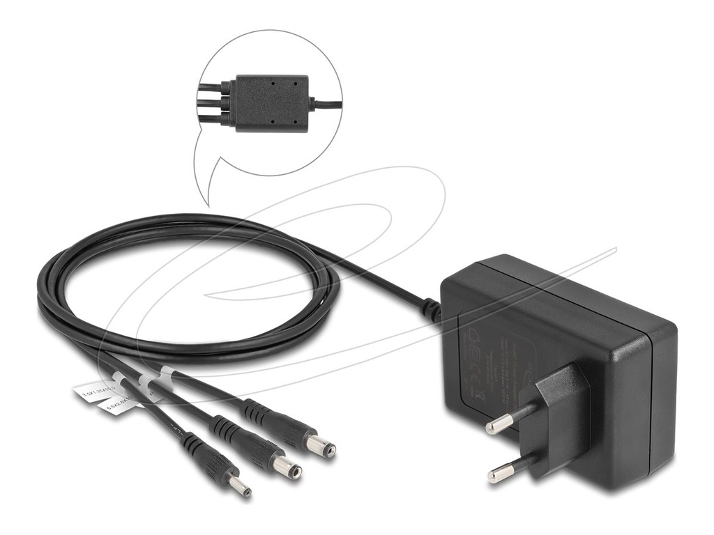 Delock Netzteil - Wechselstrom 100-240 V - 36 Watt