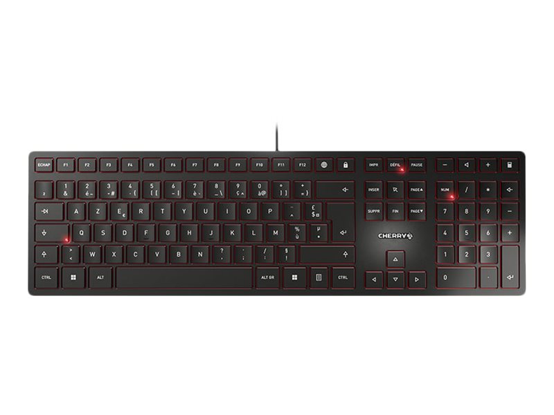 Cherry KC 6000 SLIM - Tastatur - USB - Französisch