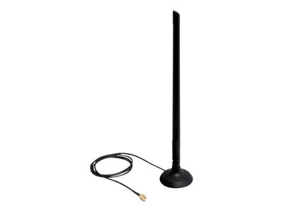 Delock SMA WLAN Antenna Magnetic Stand and Flexible Joint Antenne - WLAN/Wifi-Antenne - Omnidirektional