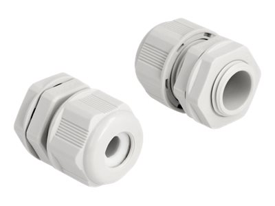 Delock Kabelverschraubung (M16) - Grau (Packung mit 2)