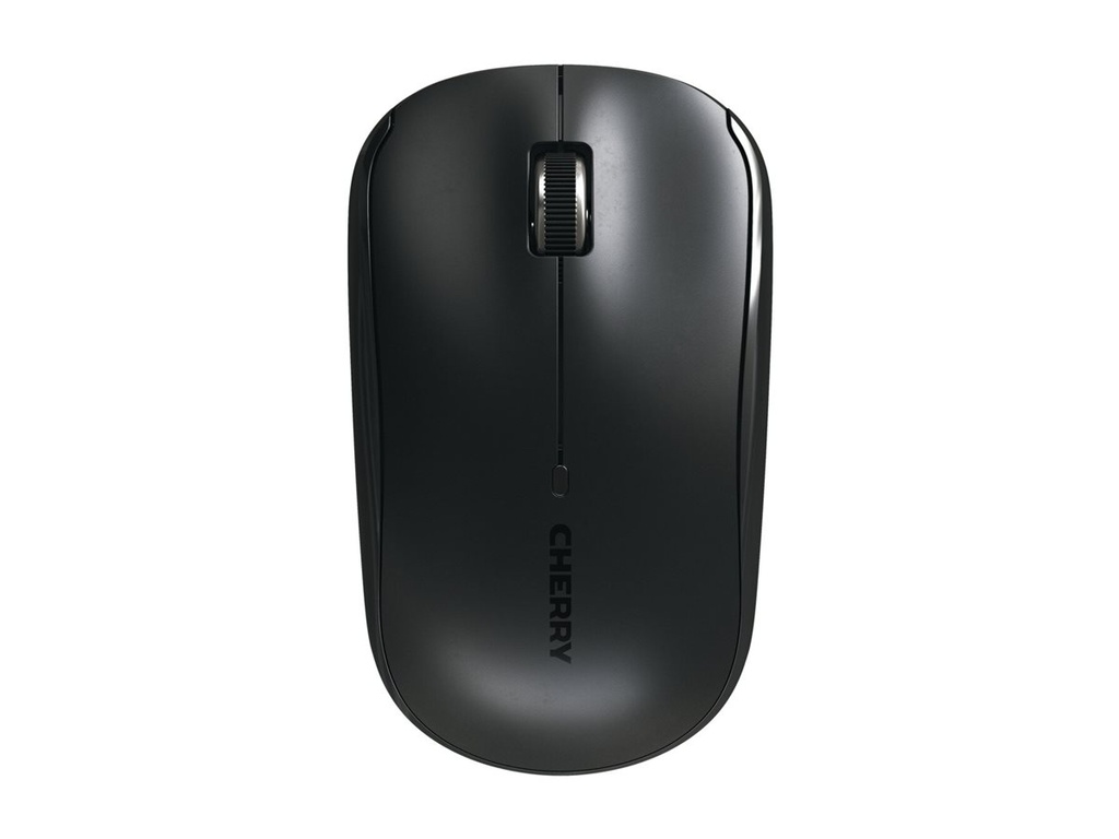 Cherry MW 2200 - Maus - ergonomisch - rechts- und linkshändig - optisch - 3 Tasten - kabellos - 2.4 GHz - kabelloser Empfänger (USB)
