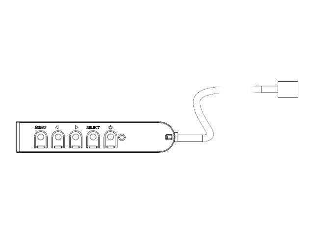 Elo Touch Solutions Elo OSD REMOTE - Fernbedienung - Kabel - für