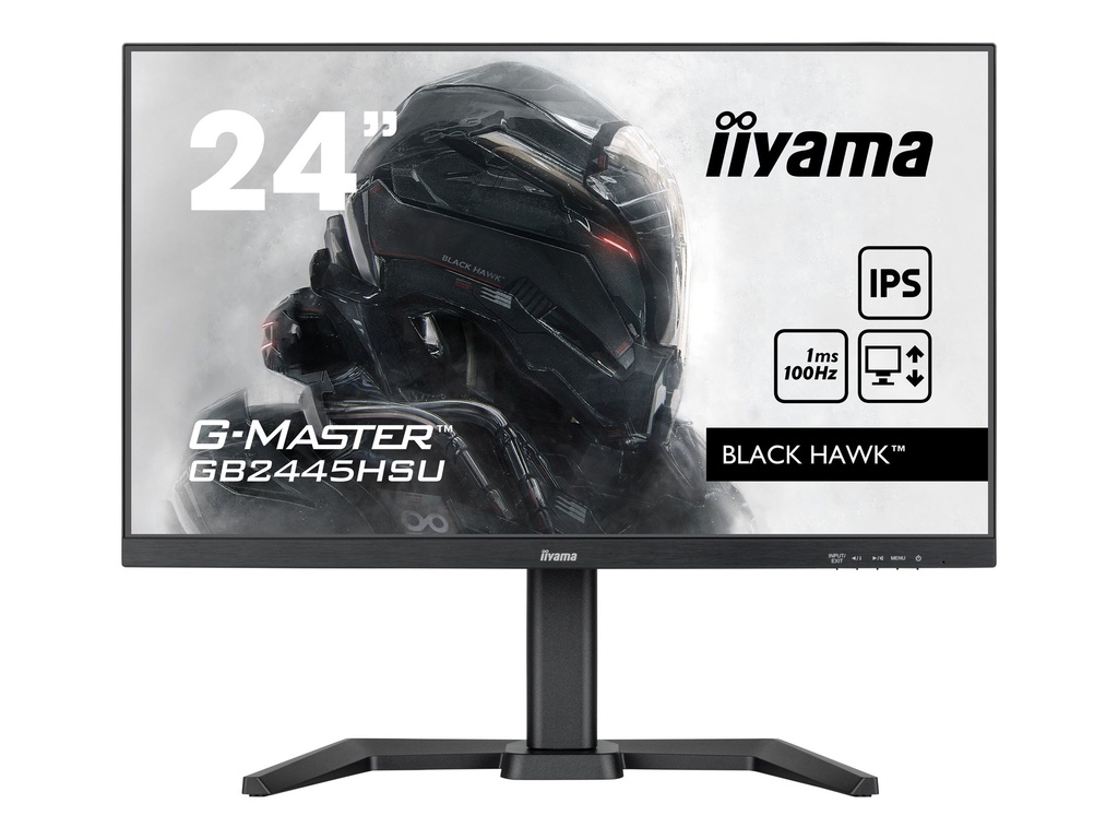 Iiyama G-MASTER Black Hawk GB2445HSU-B1 - LED-Monitor - 60.5 cm (24")