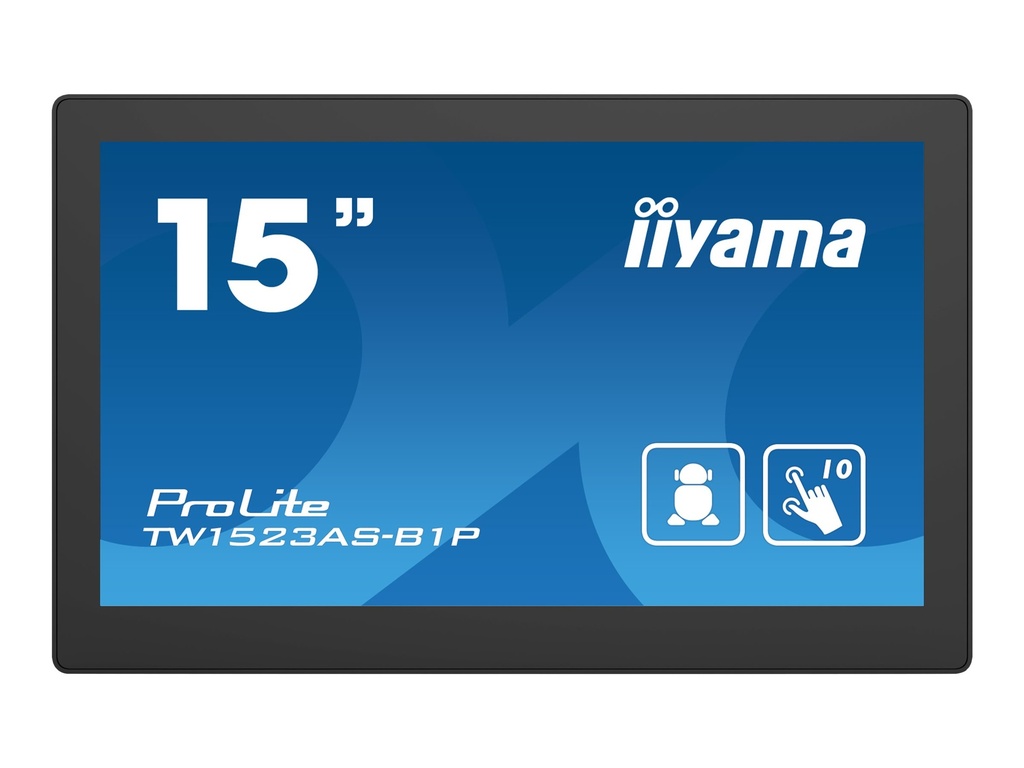 Iiyama ProLite TW1523AS-B1P - LED-Monitor - 39.5 cm (15.6")