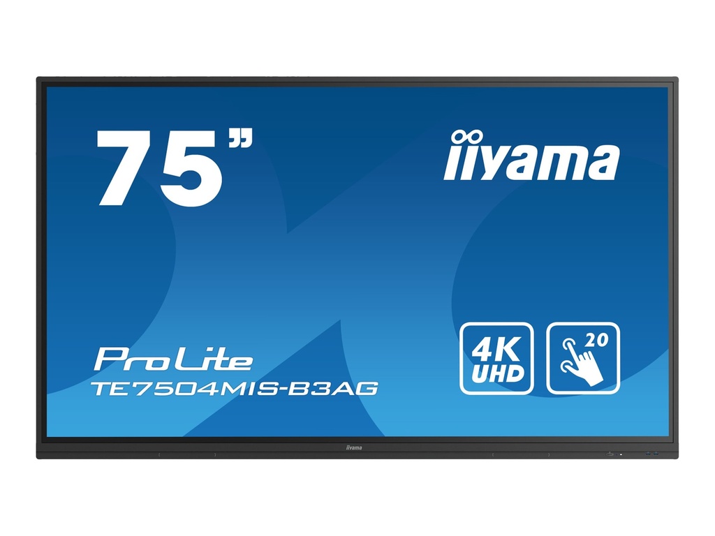 Iiyama ProLite TE7504MIS-B3AG - 190 cm (75") Diagonalklasse (189.3 cm (74.5")