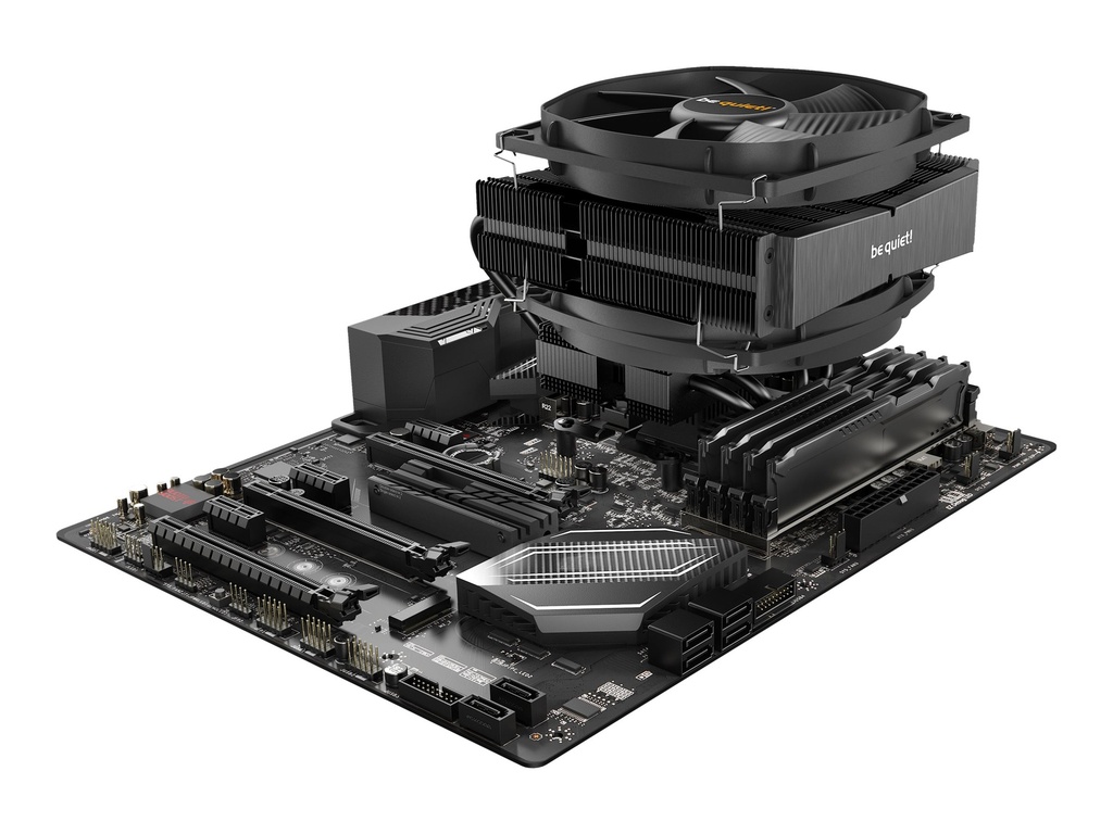Be Quiet! Dark Rock TF 2 - Prozessor-Luftkühler - (für: LGA1150, LGA1151, LGA1155, LGA1200, LGA1700, LGA2011-3 (Square ILM)