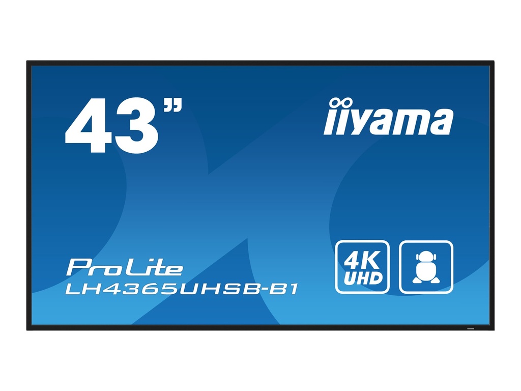 Iiyama ProLite LH4365UHSB-B1 - 109 cm (43") Diagonalklasse (108 cm (42.5")