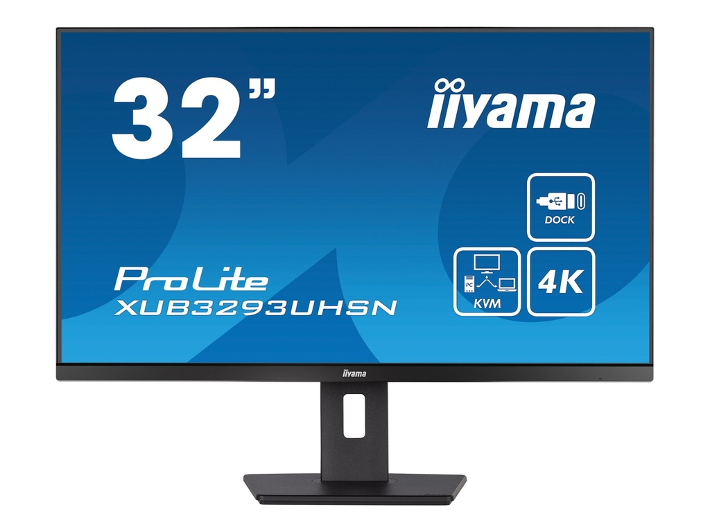 Iiyama ProLite XUB3293UHSN-B5 - LED-Monitor - 81.3 cm (32")