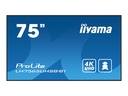 Iiyama ProLite LH7565UHSB-B1 - 190 cm (75") Diagonalklasse (189.2 cm (74.5")