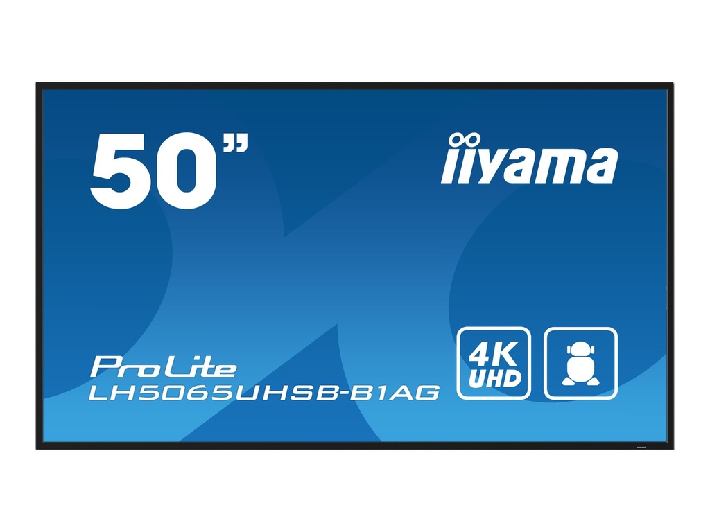 Iiyama ProLite LH5065UHSB-B1AG - 127 cm (50")