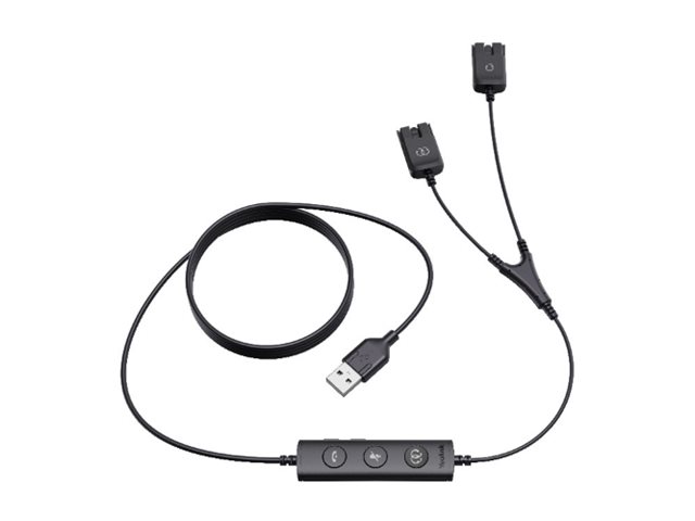 [1300084] Yealink Headset-Kabel - USB männlich zu Quick Disconnect