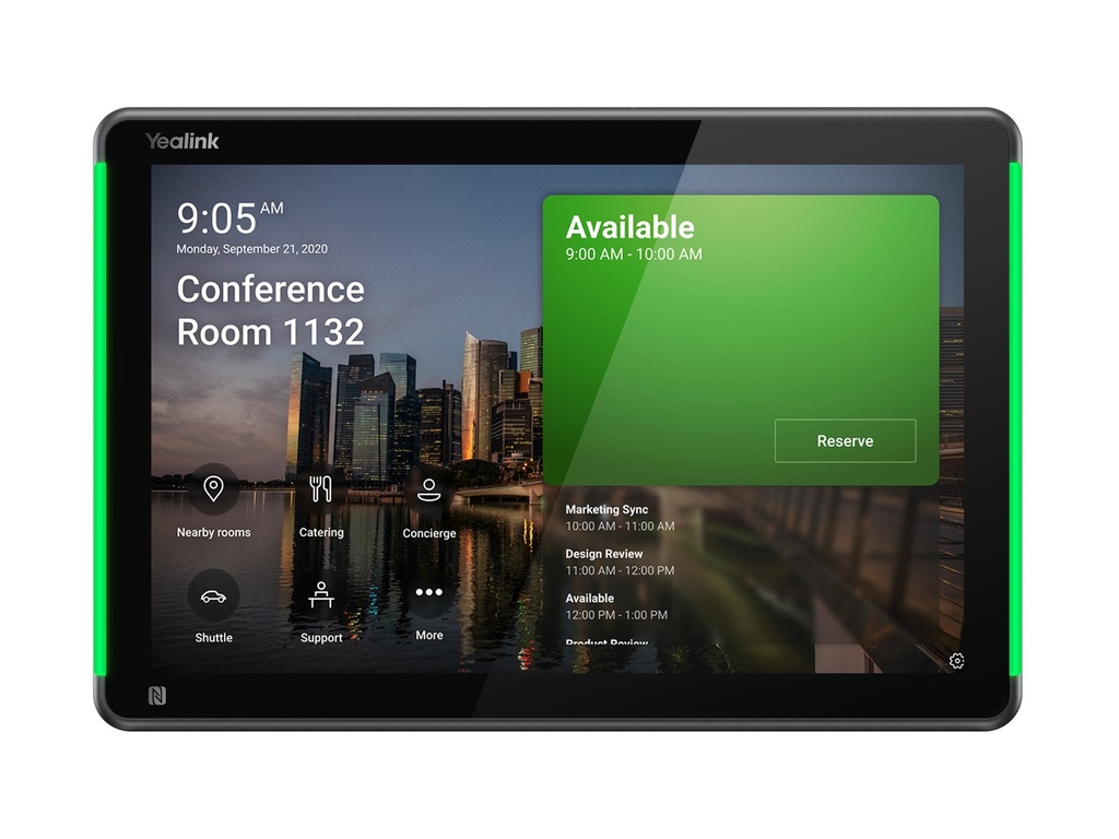 Yealink RoomPanel Plus - Verfügbarkeitsmonitor