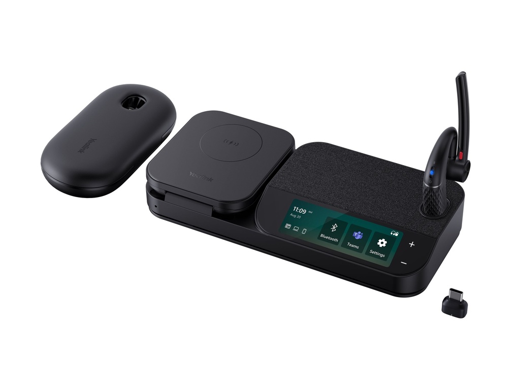 Yealink BH71-WORKSTATION-PRO, Kabellos, 100 - 20000 Hz, Büro/Callcenter, 18 g, K...