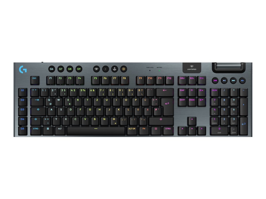 Logitech G G915 X - Tastatur - LIGHTSPEED - Hintergrundbeleuchtung