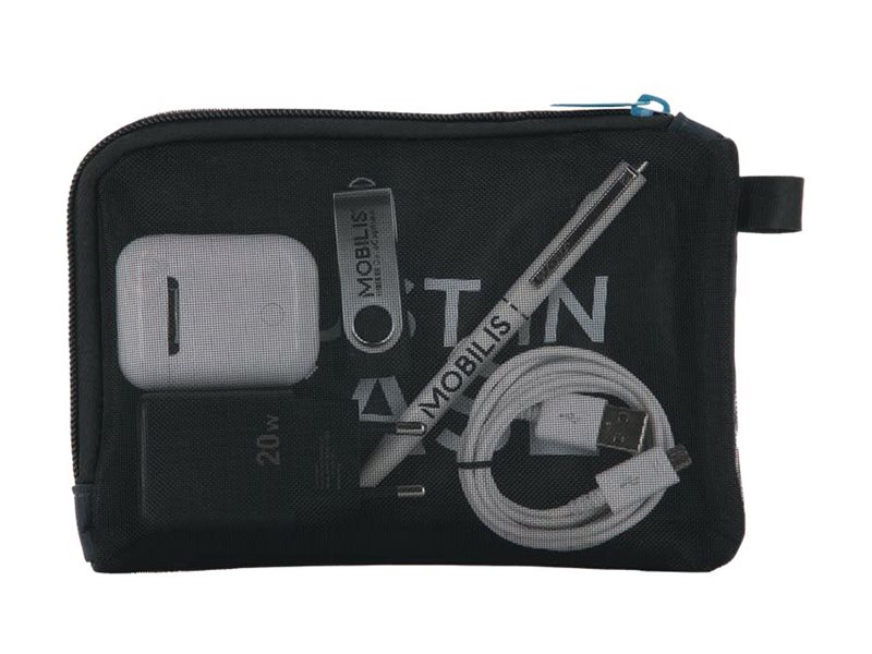 [005038] Mobilis Tasche für Kabel / Ladegeräte / Zubehör