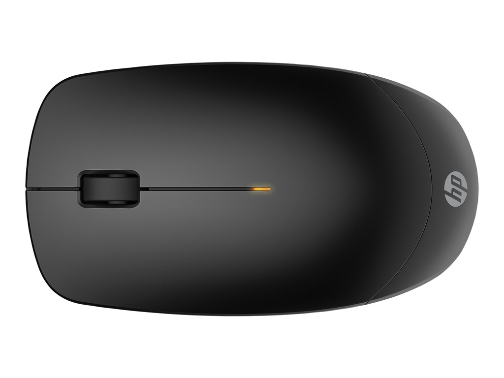 HP 235 Slim - Maus - optisch - 3 Tasten - kabellos - 2.4 GHz - kabelloser Empfänger (USB)