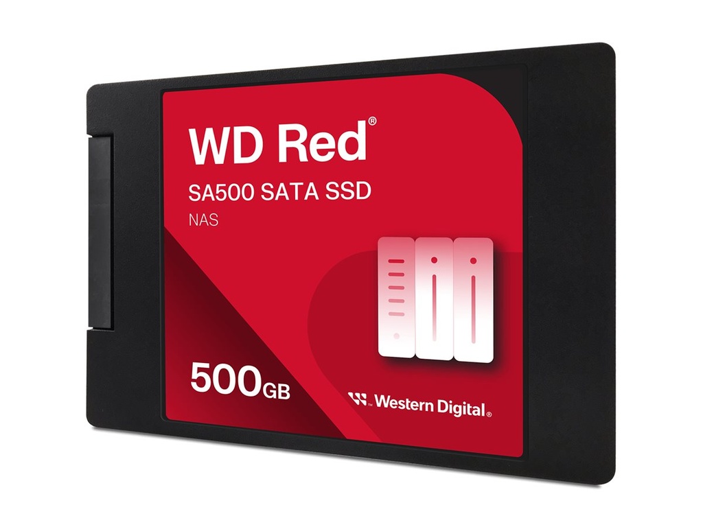 WD Red SA500 WDS500G1R0A-68A4W0 - SSD - 500 GB - intern - 2.5" (6.4 cm)