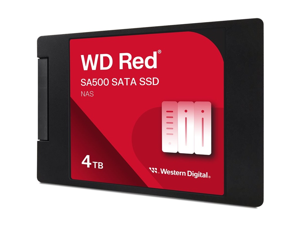 WD Red SA500 WDS400T2R0A-68CKB0 - SSD - 4 TB - intern - 2.5" (6.4 cm)