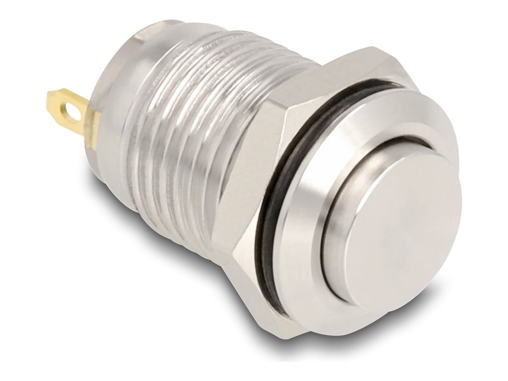 Delock Drücktaster - für 12 mm Installation