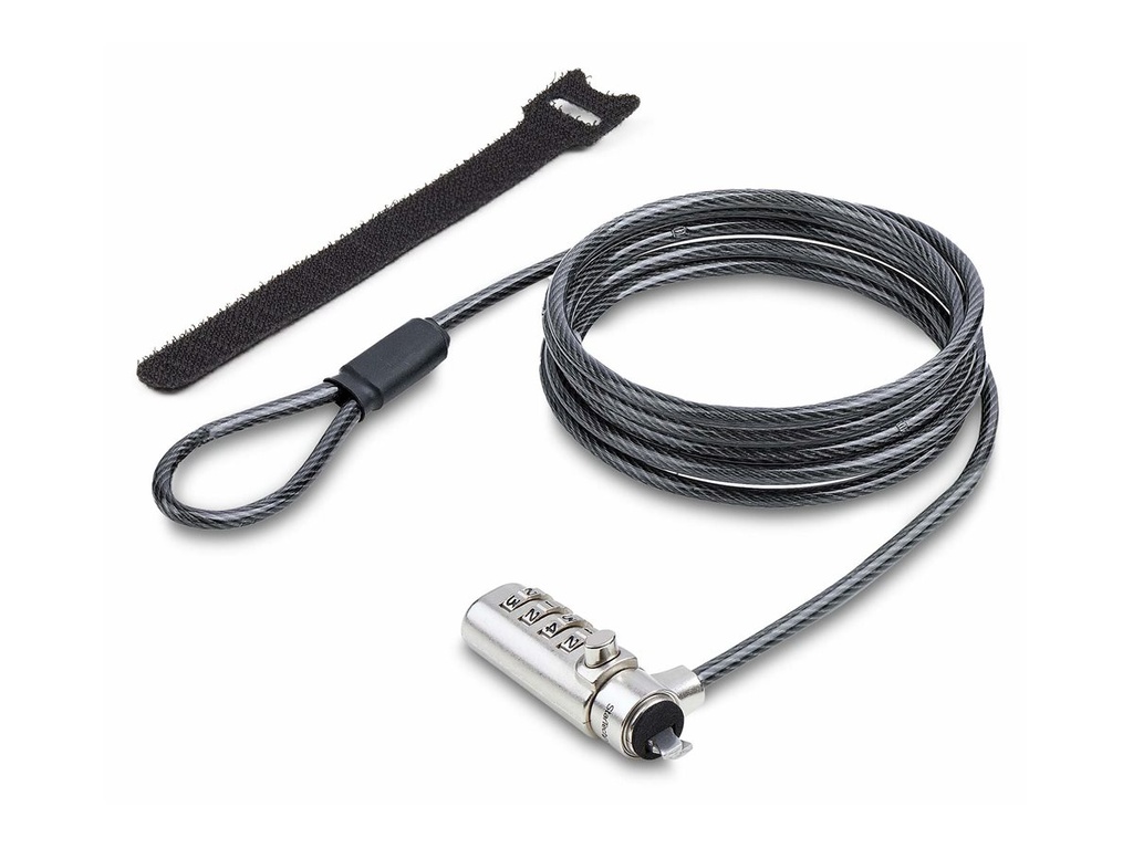 [SNBLC4D-LAPTOP-LOCK] StarTech.com Slim Lock Noble Wedge Slot Compatible