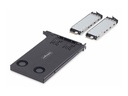 StarTech.com Dual-Bay M.2 NVMe SSD Removable Mobile Rack for PCIe x8 Slot - Schnittstellenadapter - M.2 - M.2 NVMe Card / PCIe (NVMe)