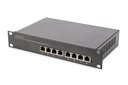 DIGITUS 10" Gigabit 8-Port L2+ Managed PoE+ Switch