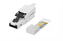 DIGITUS CAT 6A Feldstecker, ungeschirmt, AWG 27/7 bis 22/1, Massiv- und Litzenleiter