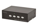 DIGITUS DS-45100 - Bildschirm-Switch - 4 x VGA