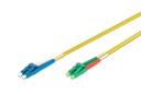DIGITUS LWL Singlemode Patchkabel, LC (APC) / LC
