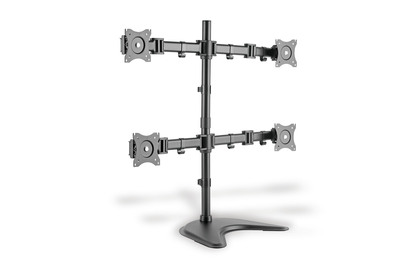 DIGITUS Quad Monitorhalterung, 4x 27", 4x 8 kg