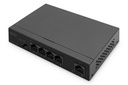 DIGITUS 4+1-Port Gigabit PoE Netzwerkswitch, Desktop, unmanaged, 1 Uplink Port RJ45, 60 W, af/at