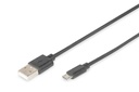 DIGITUS USB-A  Micro-B Anschlusskabel, 1m