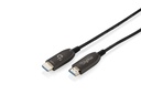 DIGITUS HDMI AOC Hybrid Glasfaserkabel, UHD 8K, 20 m