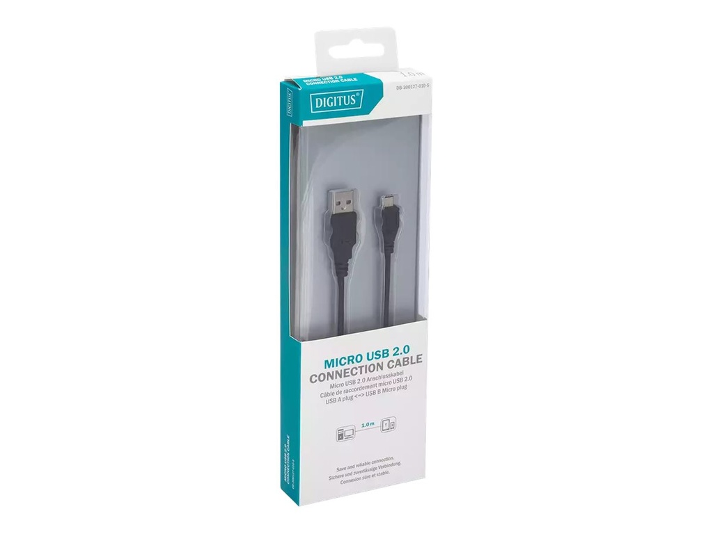 DIGITUS USB-Kabel - USB (M) zu Micro-USB Type B (M)