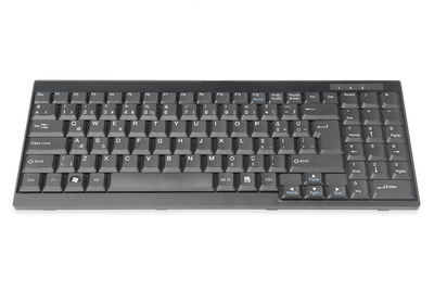 DIGITUS Tastatur passend für DIGITUS TFT-Konsolen, türkisches Layout
