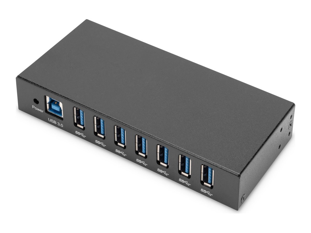 DIGITUS Hub - Industrieanlage - 7 x SuperSpeed USB 3.0