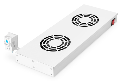 [DN-19 FAN-2-HO] DIGITUS Lüftereinheit zur variablen 483 mm (19")-Installation